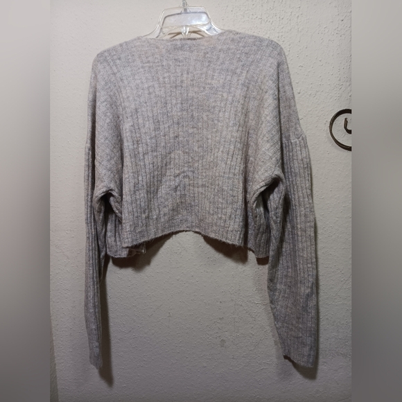 Lulu's Cream Ribbed Cardigan - Picture 8 of 8